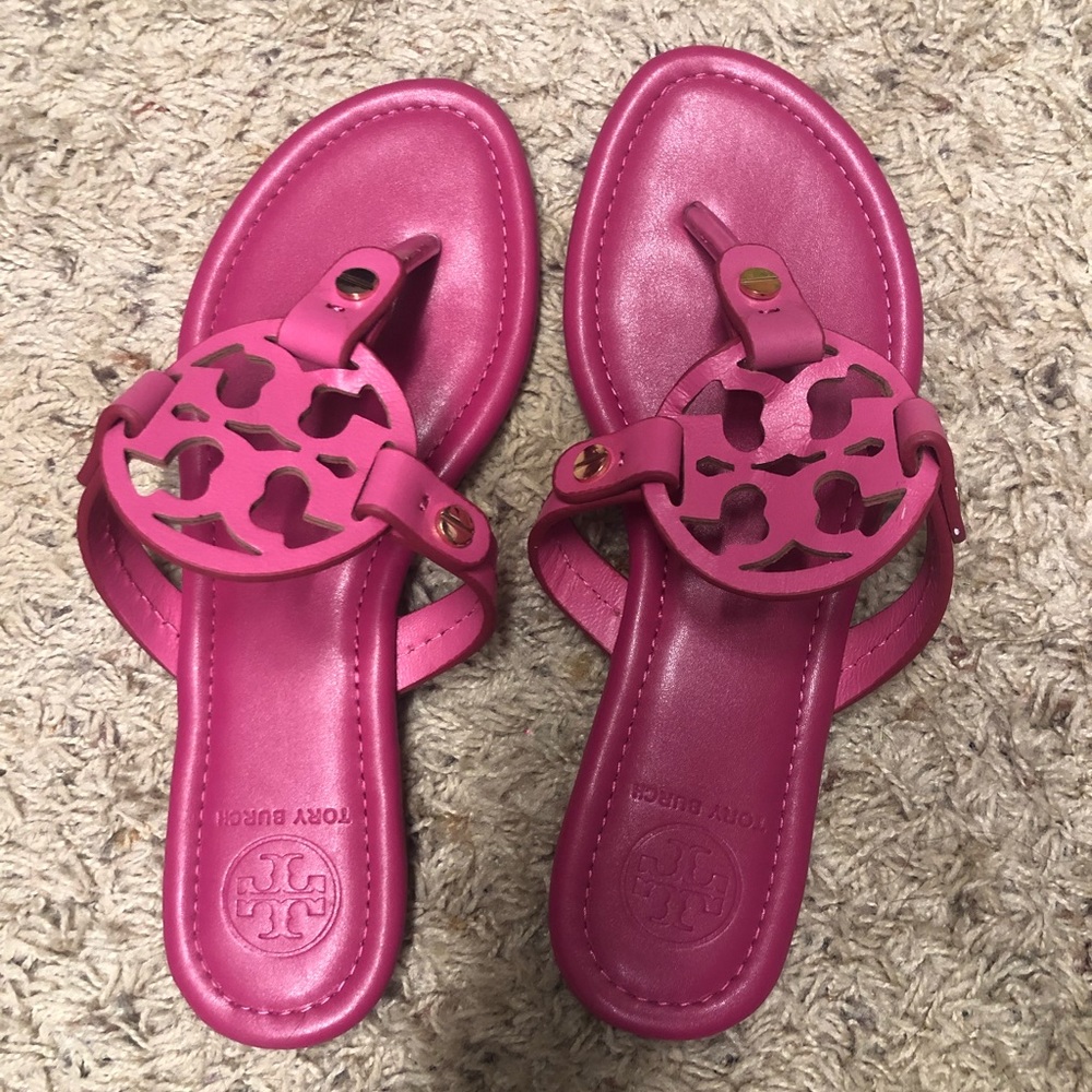 Pink sandals